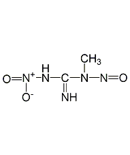 1-methyl-3-nitro-1-guanidine nitrite structural formula
