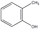 O-cresol structural formula
