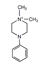 1,1-Dimethyl-4-phenylpiperazinium iodide